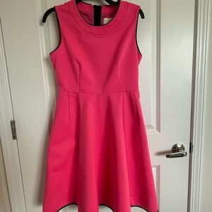 Kate Spade Pink Dress with Black Trim